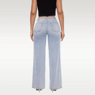 Elvara™ Mid-low Rise BBL Jeans
